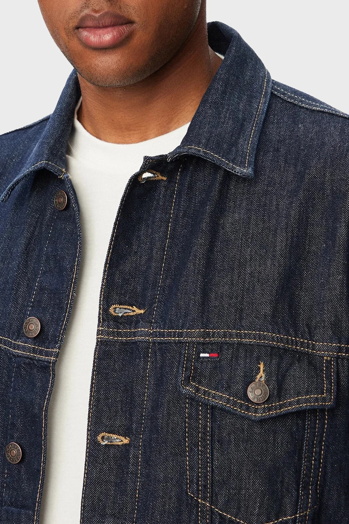 Tommy Jeans Erkek Ceket DM0DM23328 1BK Mavi - 4