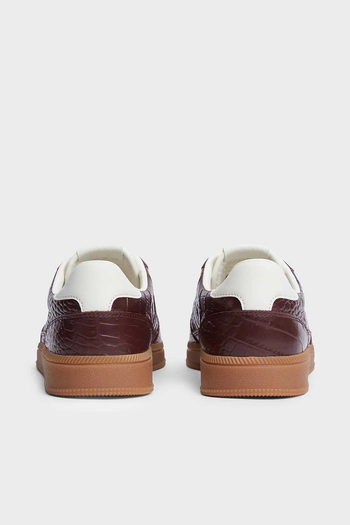 Tommy Jeans Hakiki Deri Sneaker Kadın Ayakkabı EN0EN03121 GSA Kahve - 5