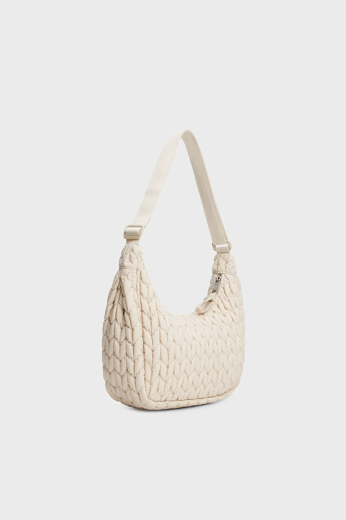 Tommy Jeans Kapitoneli Ayarlanabilir Askılı Bayan Çanta AW0AW17546 ACG BEJ - 3