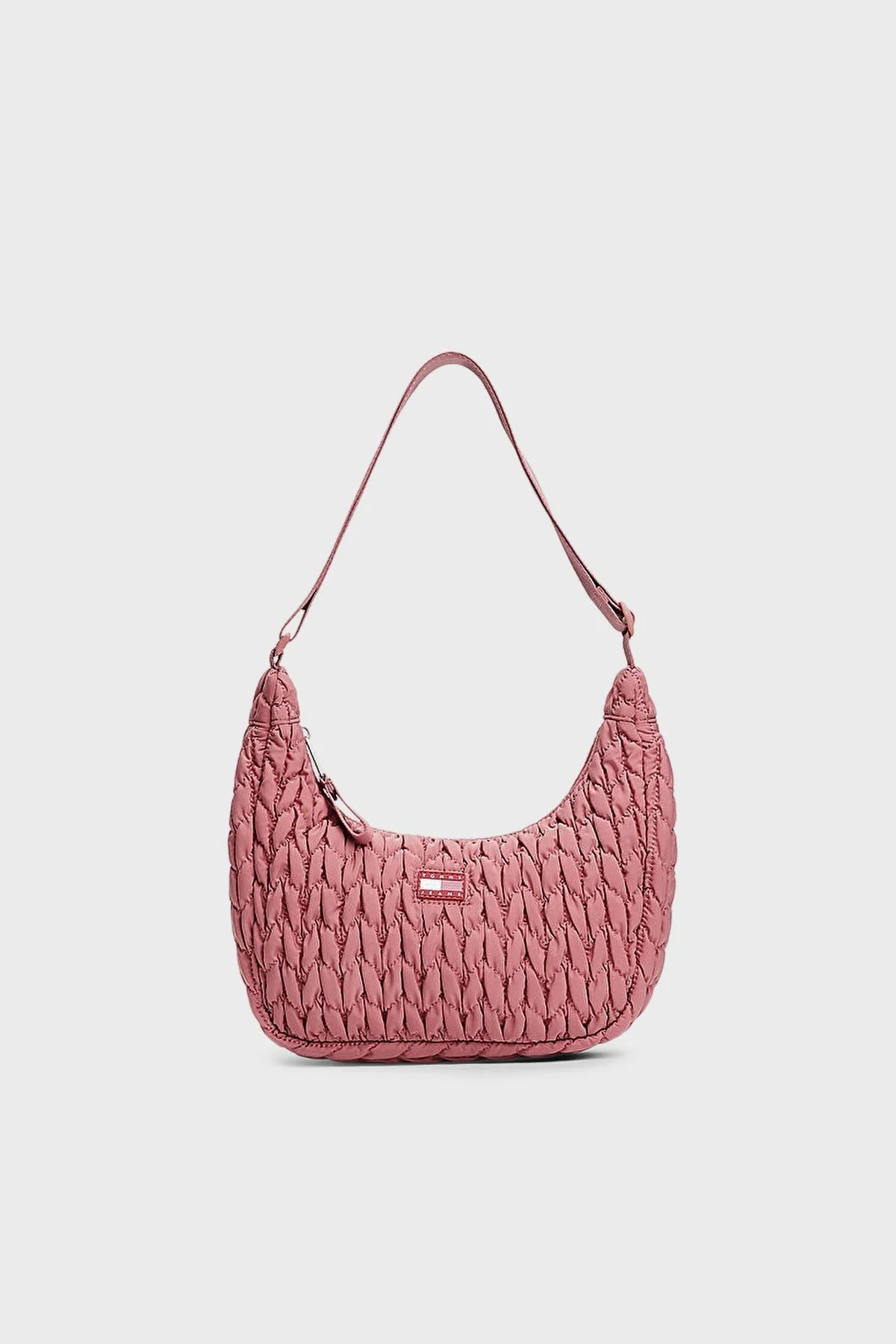 Tommy Jeans Kapitoneli Ayarlanabilir Askılı Bayan Çanta AW0AW17546 TI0 PEMBE - 1