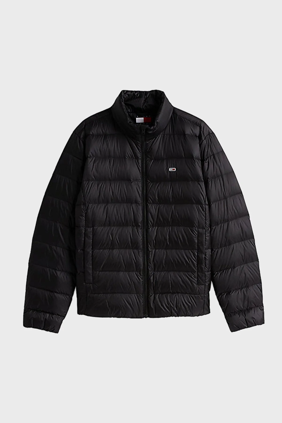 Tommy Jeans Kapitoneli Regular Fit Dik Yaka Şişme Erkek Mont DM0DM20658 BDS SİYAH - 5