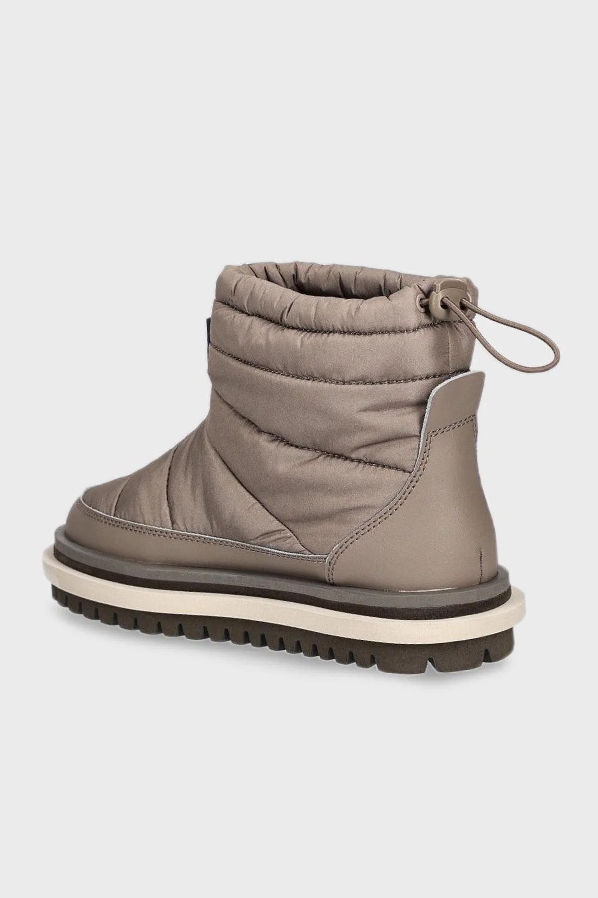 Tommy Jeans Kapitoneli Tırtıklı Platform Taban Kadın Bot EN0EN02725 PKC VİZON - 3