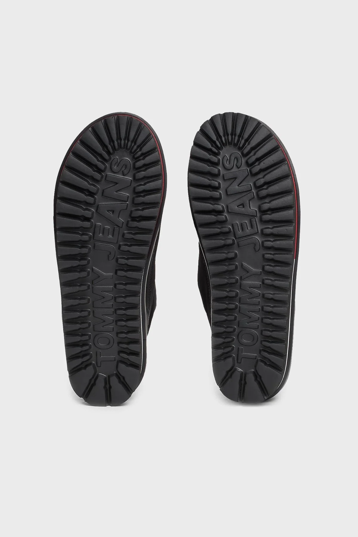 Tommy Jeans Kapitoneli Tırtıklı Platform Taban Kısa Kadın Bot EN0EN02689 BDS SİYAH - 7