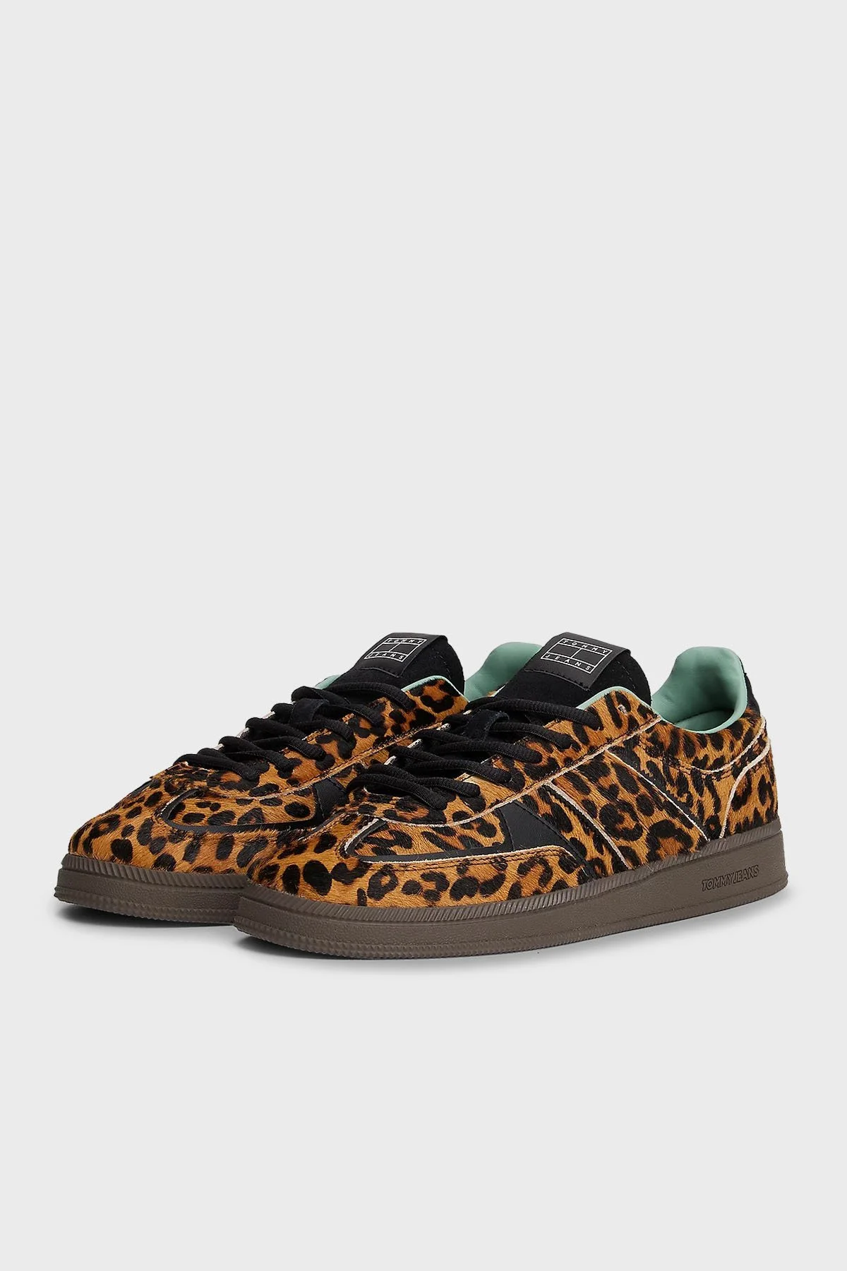 Tommy Jeans Leopar Desenli Sneaker Bayan Ayakkabı EN0EN02904 0K7 LEOPAR - 4