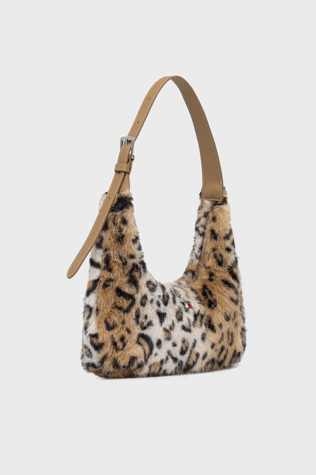 Tommy Jeans Leoparlı Omuz Askılı Kadın Çanta AW0AW19264 0HD Kahve - 2