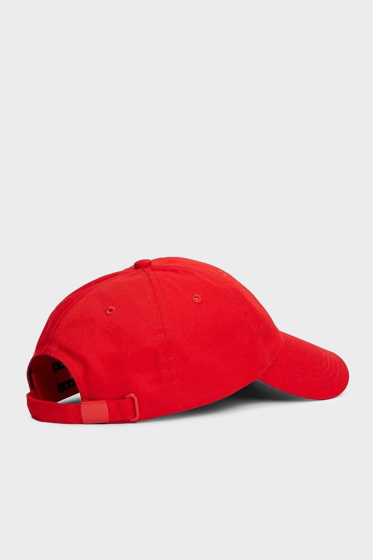 Tommy Jeans Logolu % 100 Pamuk Bayan Şapka AW0AW16986 XME KIRMIZI - 4