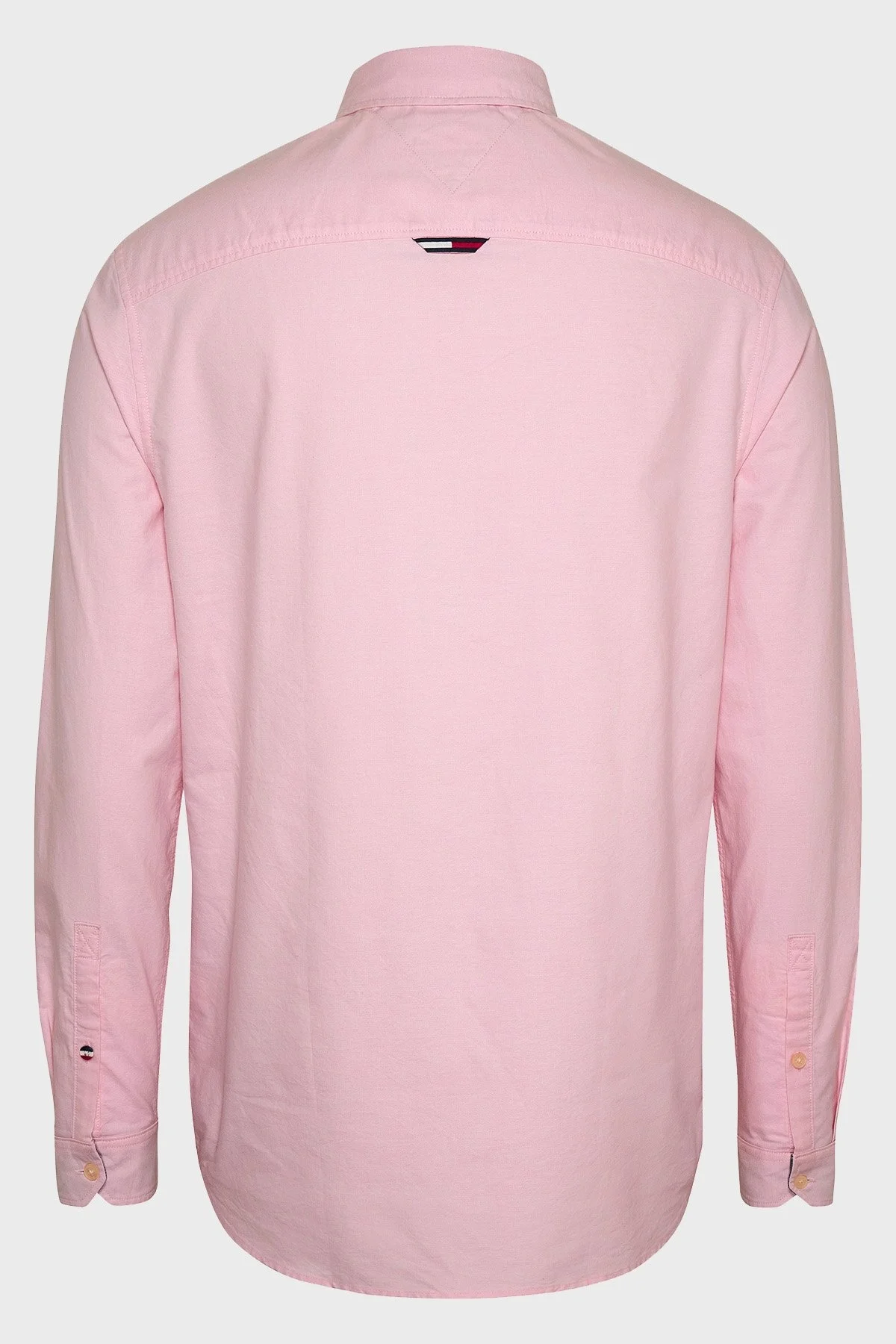 Tommy Jeans Logolu % 100 Pamuk Regular Fit Oxford Erkek Gömlek DM0DM15408 TG0 PEMBE - 3