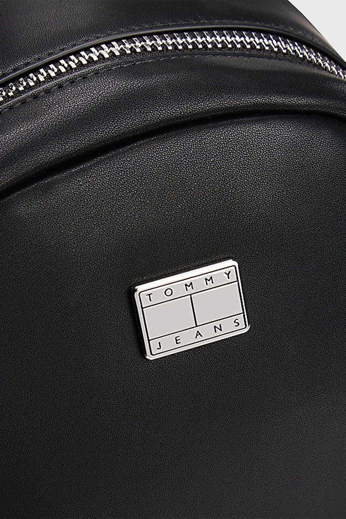 Tommy Jeans Logolu Aayrlanabilir Çift Askılı Bayan Sırt Çantası AW0AW17285 BDS SİYAH - 10