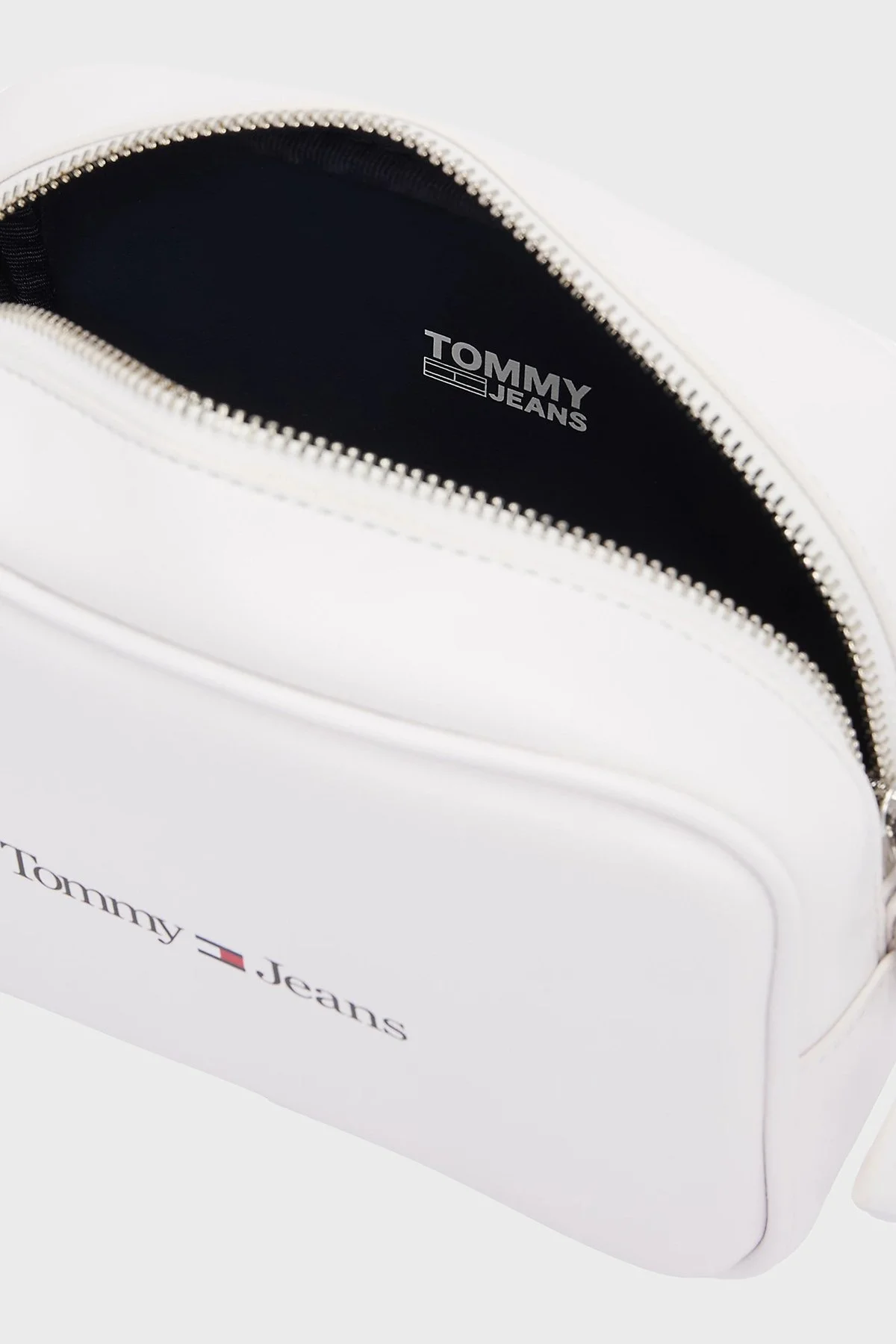 Tommy Jeans Logolu Ayarlanabilir Askılı Bayan Çanta AW0AW15029 YBR BEYAZ - 4