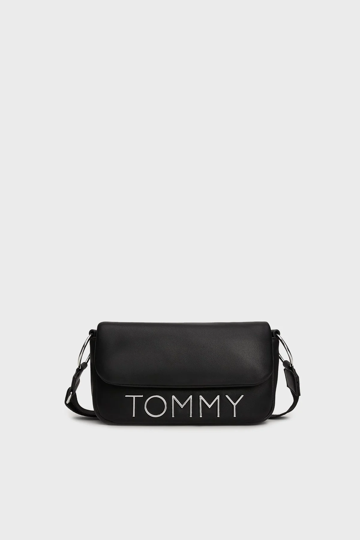 Tommy Jeans Logolu Ayarlanabilir Askılı Bayan Çanta AW0AW16258 BDS SİYAH - 1