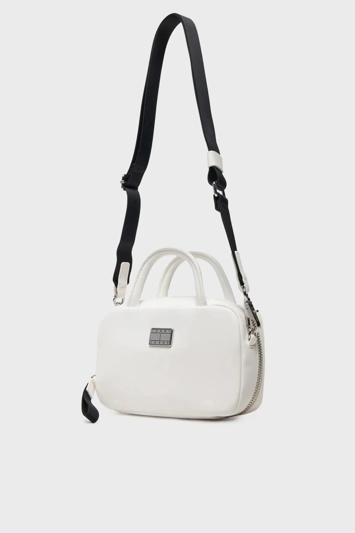 Tommy Jeans Logolu Ayarlanabilir Askılı Bayan Çanta AW0AW17294 YBH BEYAZ - 8