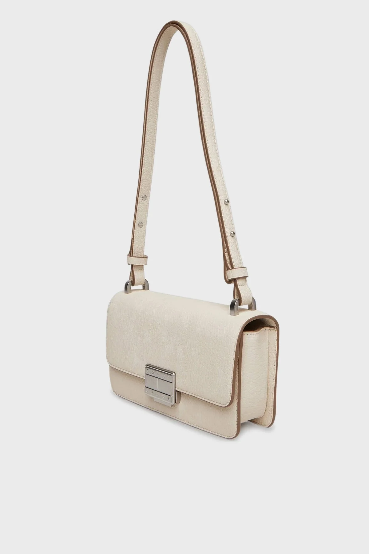 Tommy Jeans Logolu Ayarlanabilir Askılı Bayan Çanta AW0AW17529 ACG BEJ - 3