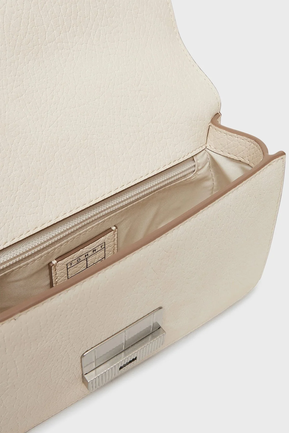 Tommy Jeans Logolu Ayarlanabilir Askılı Bayan Çanta AW0AW17529 ACG BEJ - 4