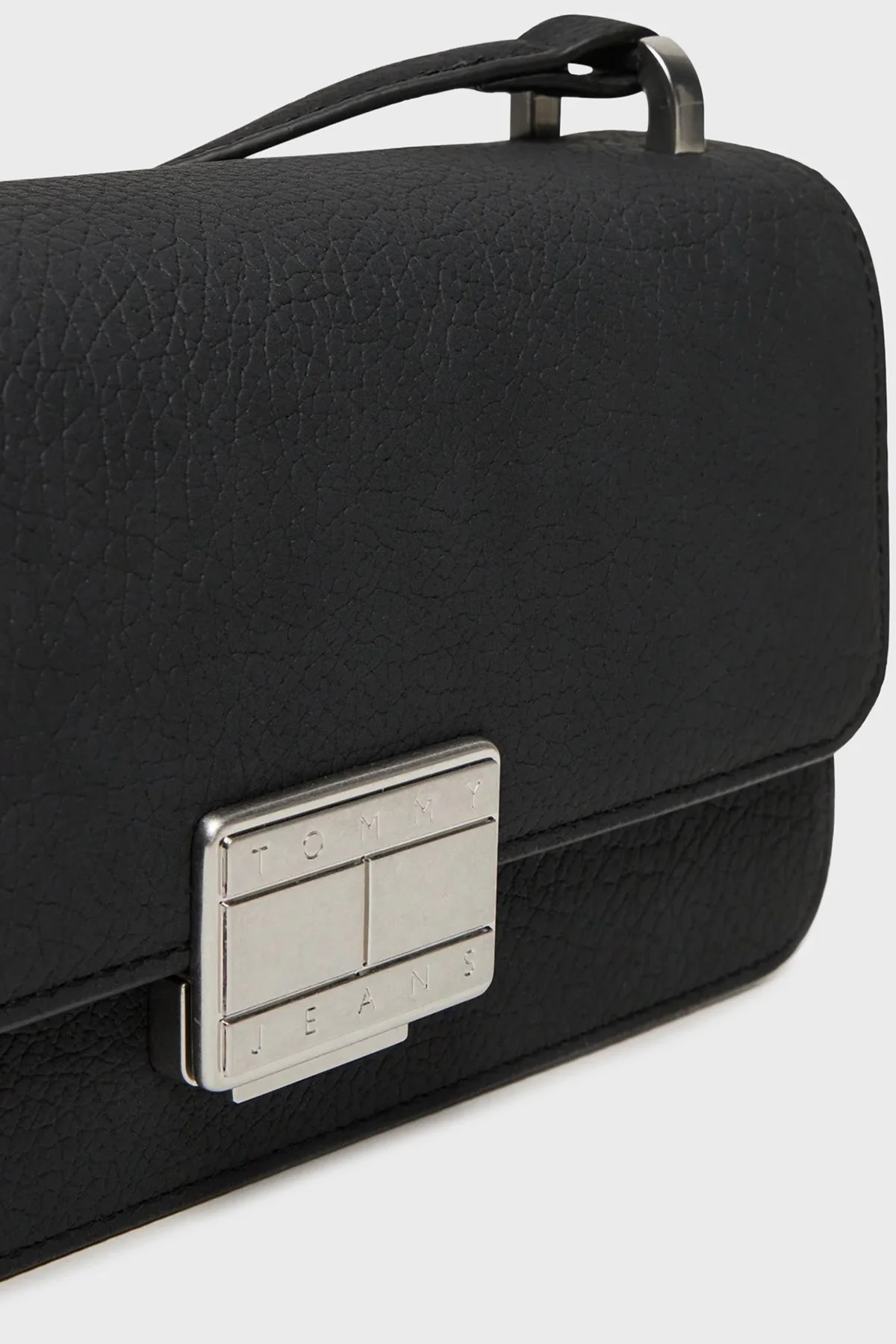 Tommy Jeans Logolu Ayarlanabilir Askılı Bayan Çanta AW0AW17529 BDS SİYAH - 5