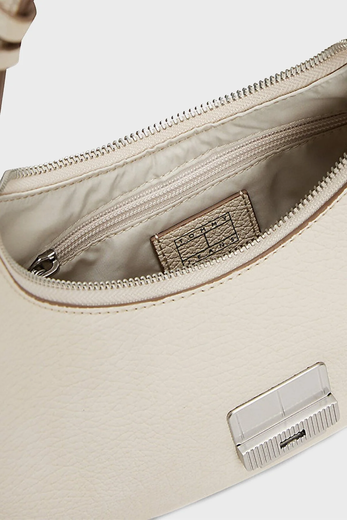 Tommy Jeans Logolu Ayarlanabilir Askılı Bayan Çanta AW0AW17539 ACG BEJ - 4