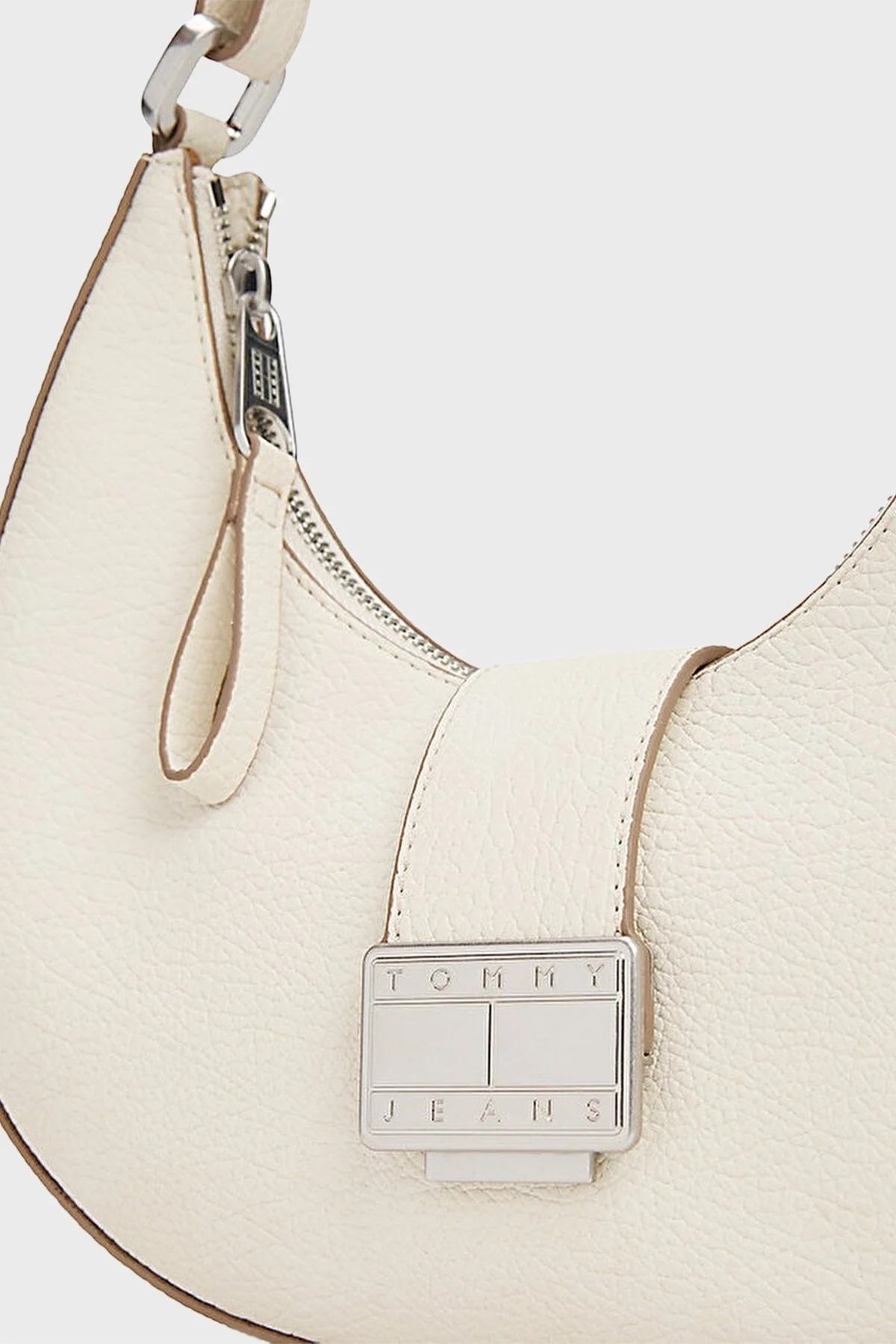 Tommy Jeans Logolu Ayarlanabilir Askılı Bayan Çanta AW0AW17539 ACG BEJ - 5