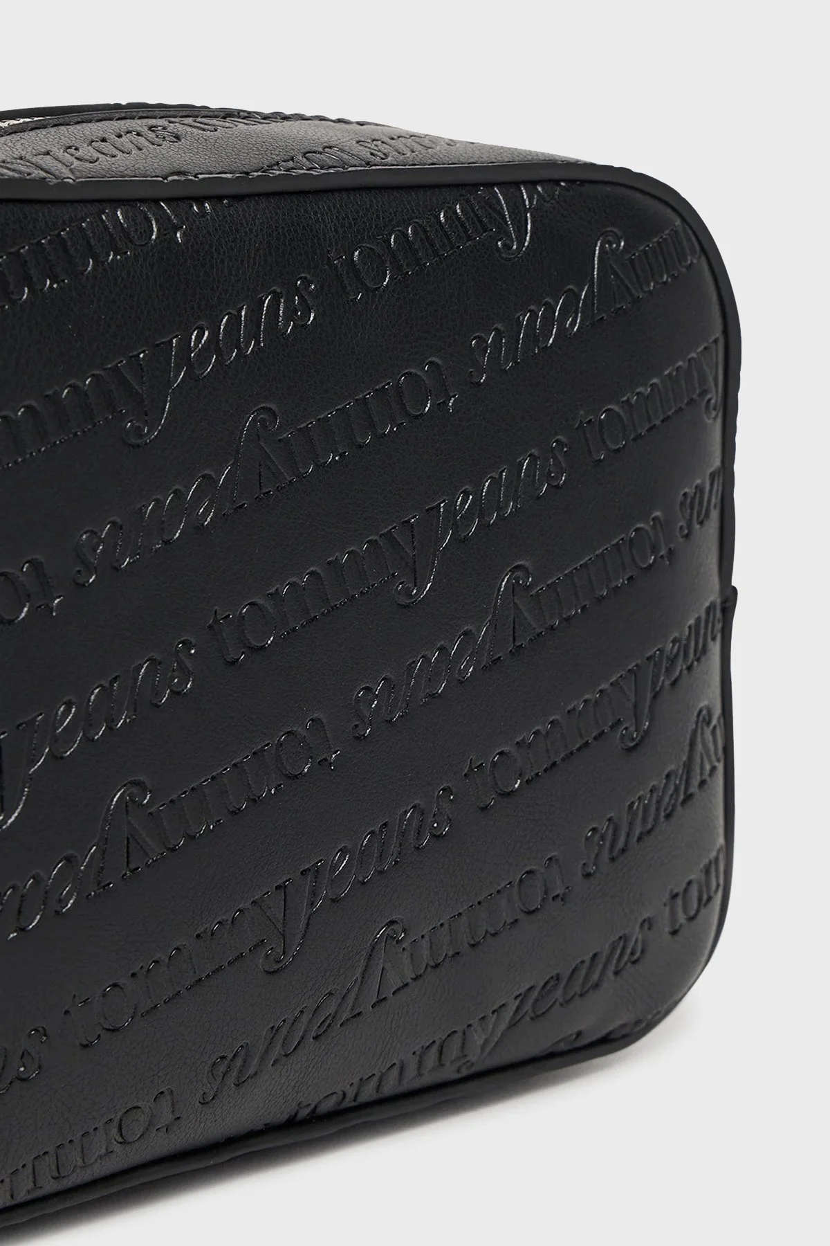 Tommy Jeans Logolu Ayarlanabilir Askılı Bayan Çanta AW0AW17865 BDS SİYAH - 4