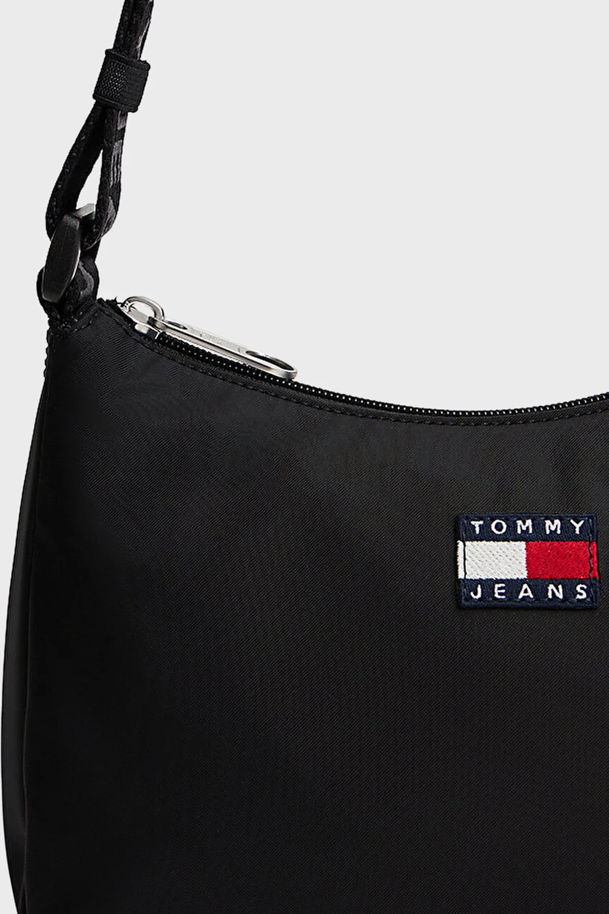 Tommy Jeans Logolu Ayarlanabilir Askılı Kadın Çanta AW0AW17888 BDS SİYAH - 5