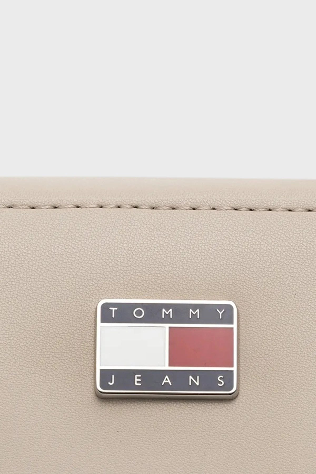 Tommy Jeans Logolu Ayarlanabilir Askılı Bayan Çanta AW0AW18065 ABY BEJ - 4