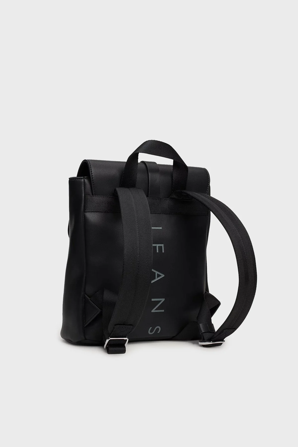 Tommy Jeans Logolu Ayarlanabilir Askılı Bayan Sırt Çantası AW0AW16506 BDS SİYAH - 10