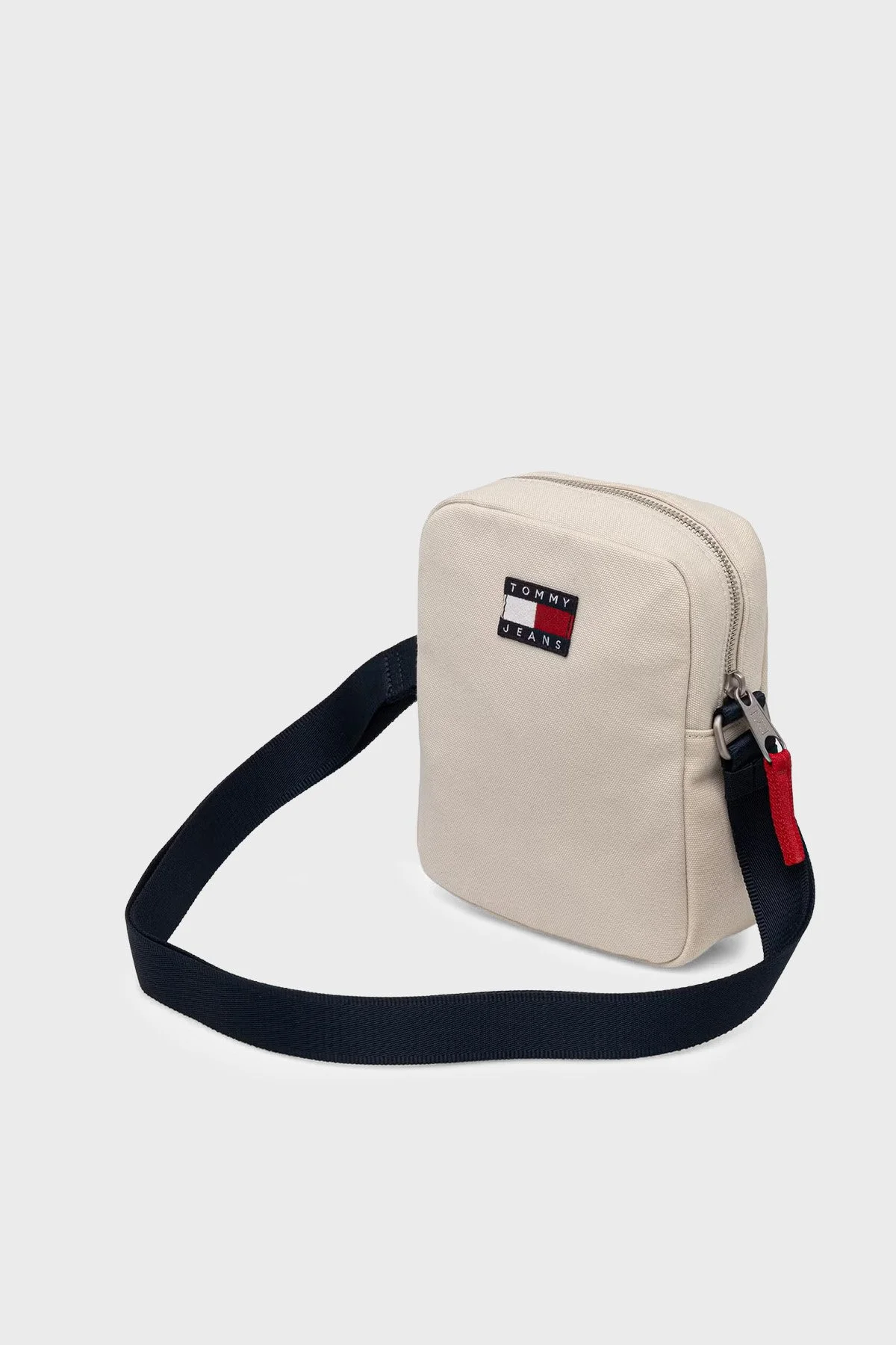 Tommy Jeans Logolu Ayarlanabilir Askılı Erkek Çanta AM0AM14223 ACG BEJ - 2