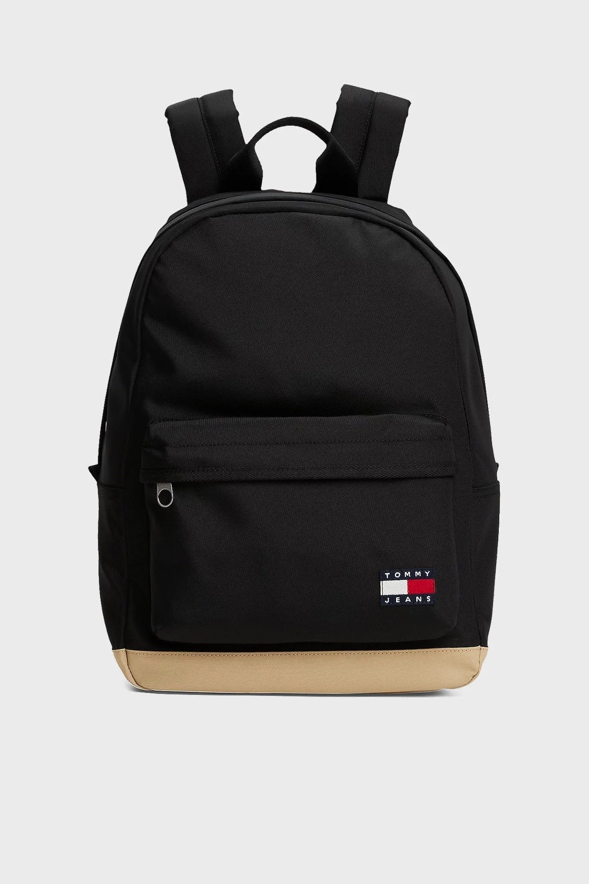 Tommy Jeans Logolu Ayarlanabilir Askılı Erkek Sırt Çantası AM0AM13356 BDS SİYAH - 1