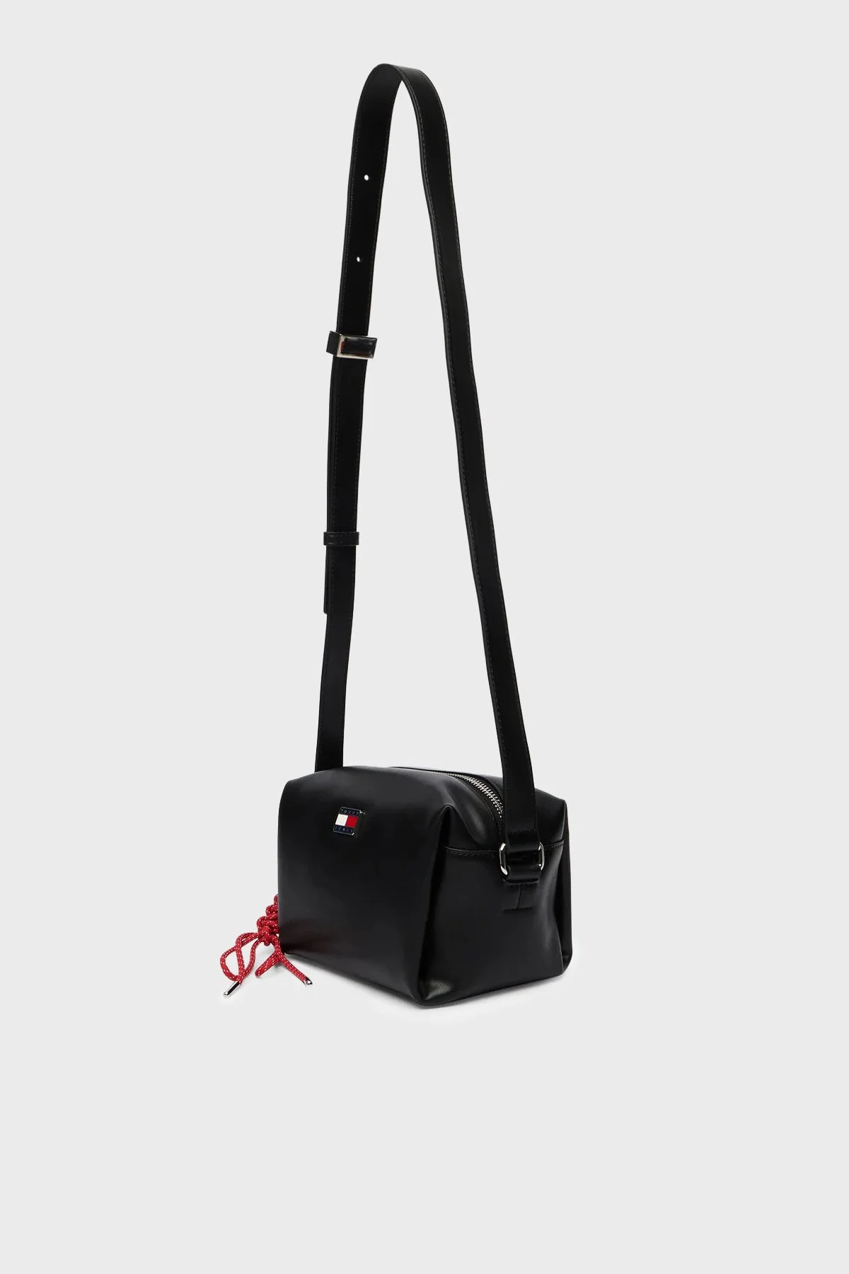 Tommy Jeans Logolu Ayarlanabilir Askılı Kadın Çanta AW0AW18456 BDS SİYAH - 4