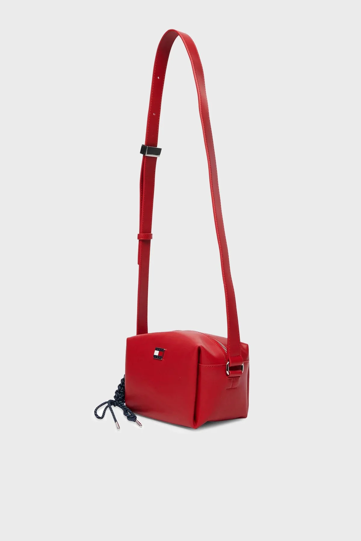 Tommy Jeans Logolu Ayarlanabilir Askılı Kadın Çanta AW0AW18456 XLE KIRMIZI - 4