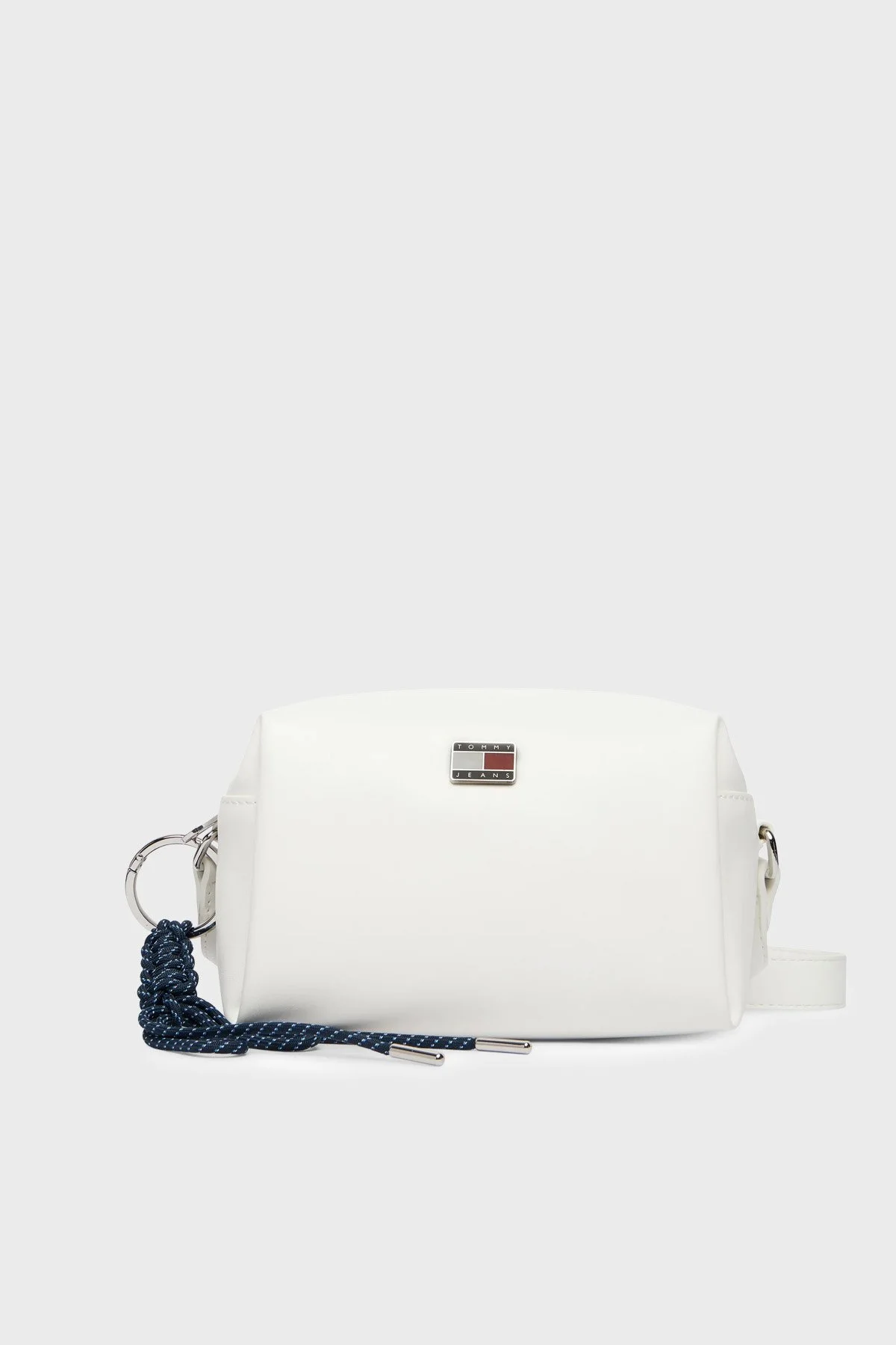Tommy Jeans Logolu Ayarlanabilir Askılı Kadın Çanta AW0AW18456 YBL BEYAZ - 1