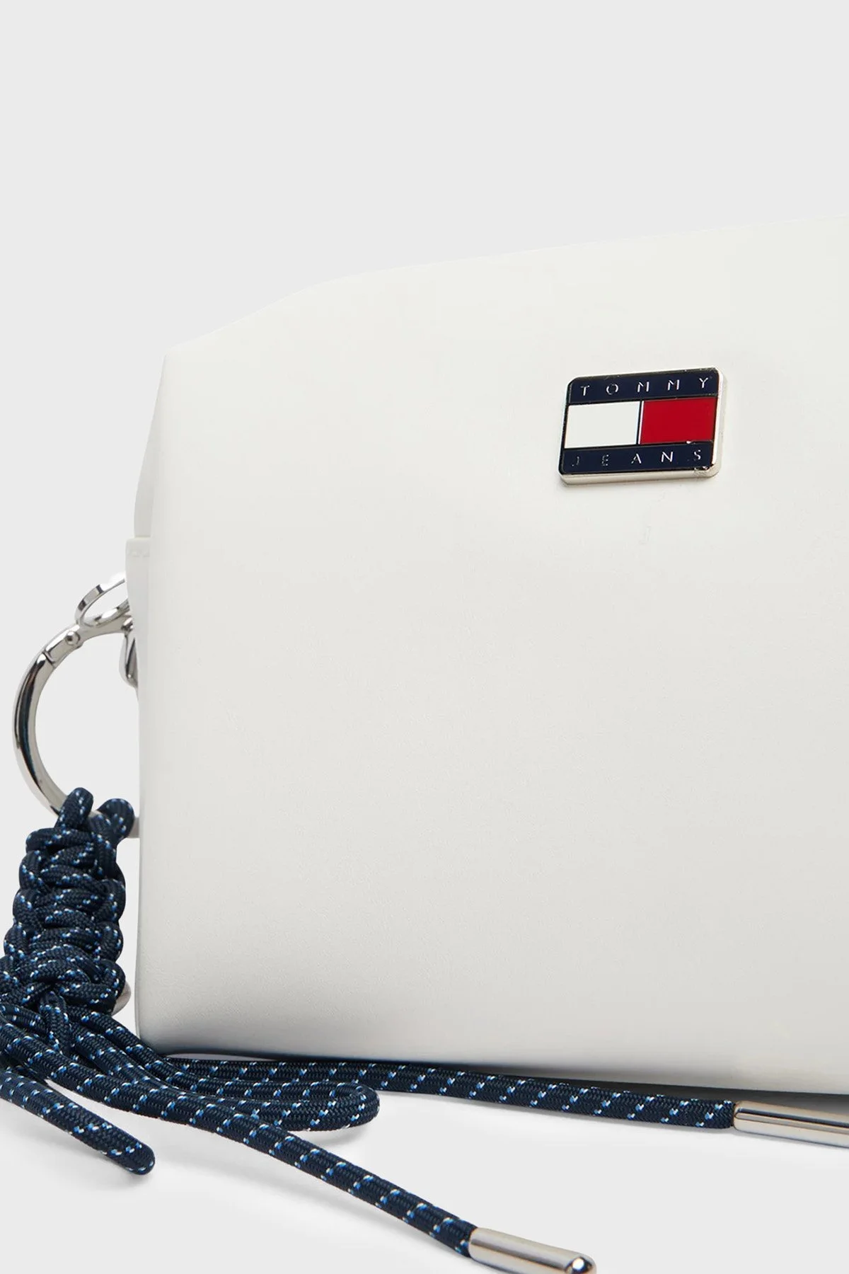 Tommy Jeans Logolu Ayarlanabilir Askılı Kadın Çanta AW0AW18456 YBL BEYAZ - 6