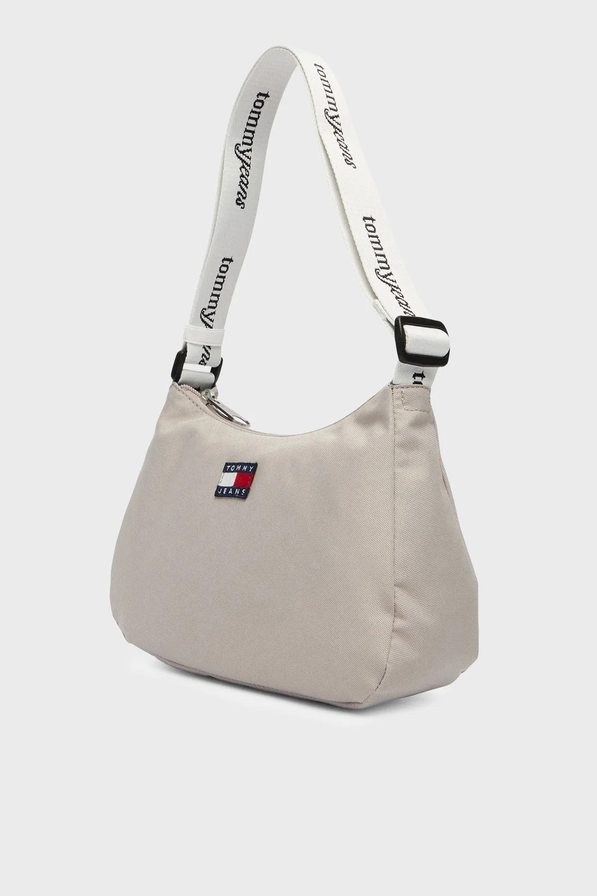 Tommy Jeans Logolu Ayarlanabilir Askılı Kadın Çanta AW0AW18463 AEP BEJ - 4