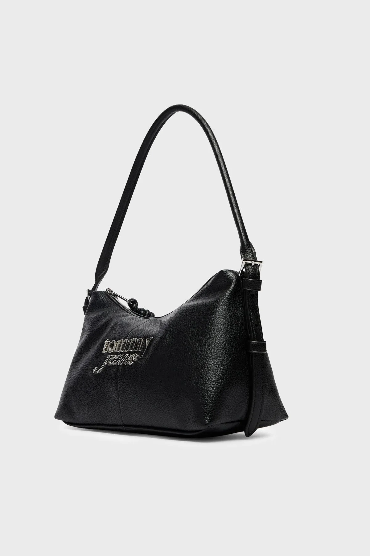 Tommy Jeans Logolu Ayarlanabilir Askılı Kadın Çanta AW0AW18468 BDS SİYAH - 4