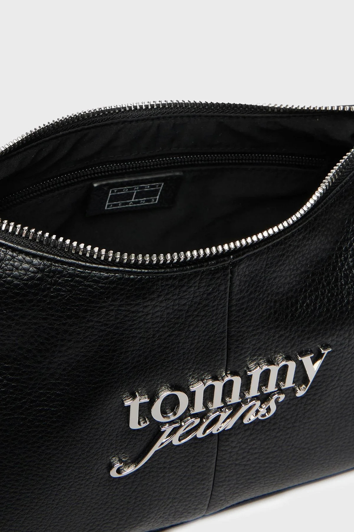 Tommy Jeans Logolu Ayarlanabilir Askılı Kadın Çanta AW0AW18468 BDS SİYAH - 5