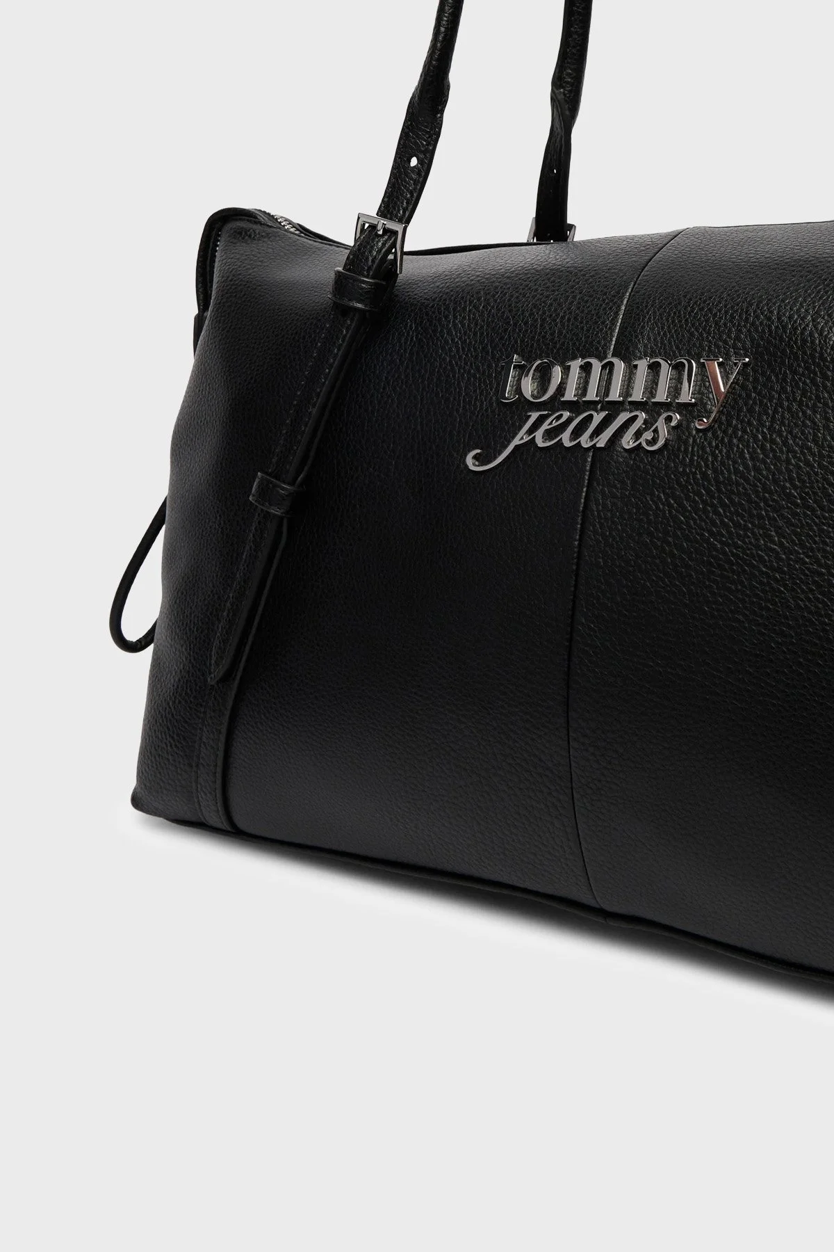 Tommy Jeans Logolu Ayarlanabilir Askılı Kadın Çanta AW0AW18472 BDS SİYAH - 6