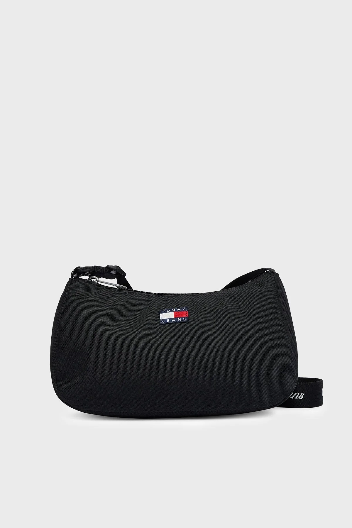 Tommy Jeans Logolu Ayarlanabilir Askılı Kadın Çanta AW0AW18768 BDS Siyah - 3
