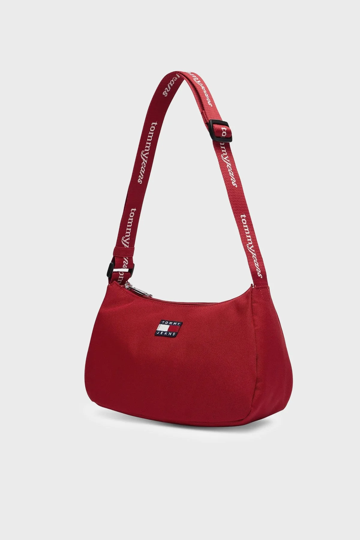 Tommy Jeans Logolu Ayarlanabilir Askılı Kadın Çanta AW0AW18768 XMP Kırmızı - 4