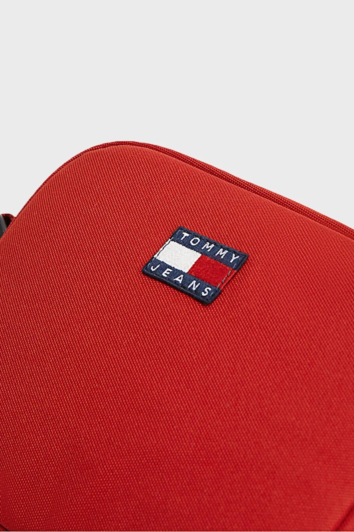 Tommy Jeans Logolu Ayarlanabilir Askılı Kadın Çanta AW0AW18769 XMP Kırmızı - 5