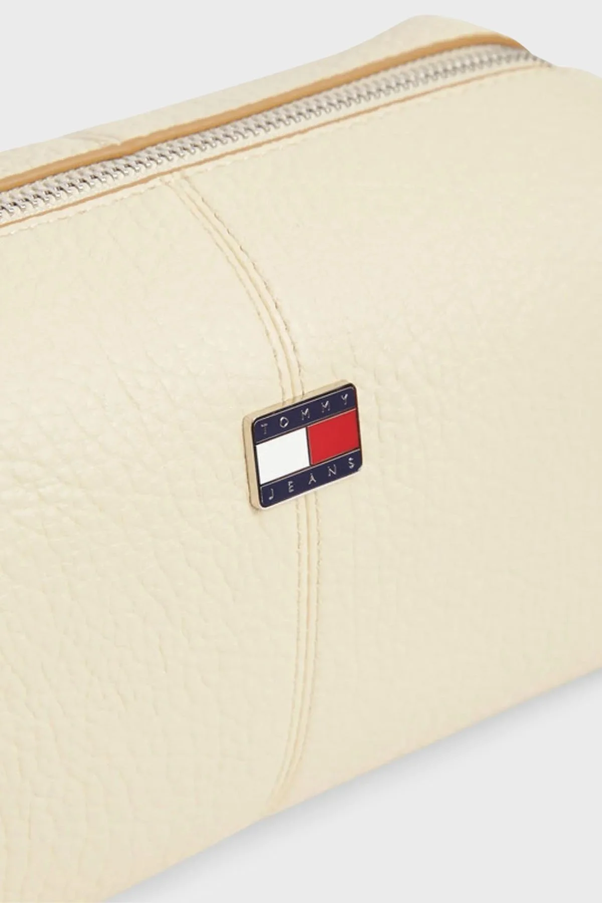 Tommy Jeans Logolu Ayarlanabilir Askılı Kadın Çanta AW0AW18775 ACX Bej - 5