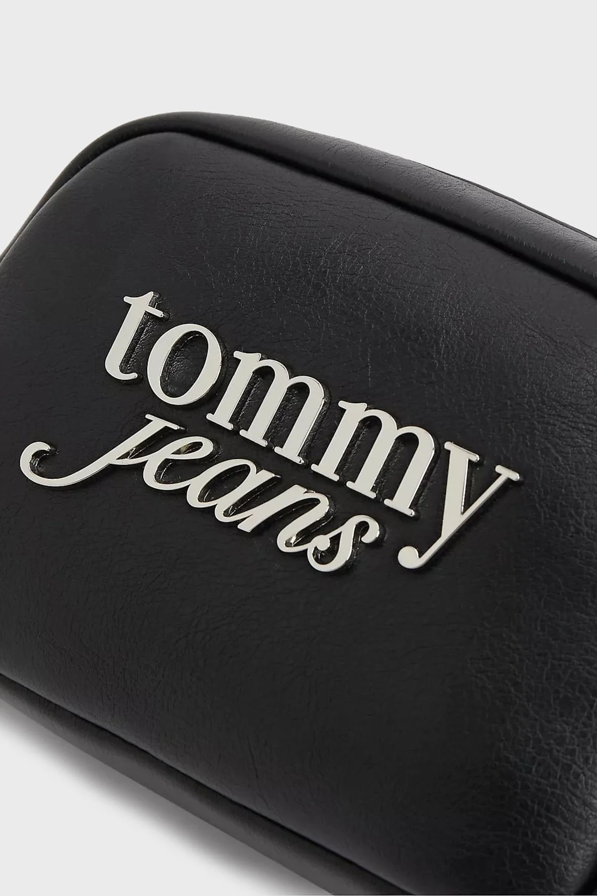 Tommy Jeans Logolu Ayarlanabilir Askılı Kadın Çanta AW0AW18785 BDS Siyah - 4