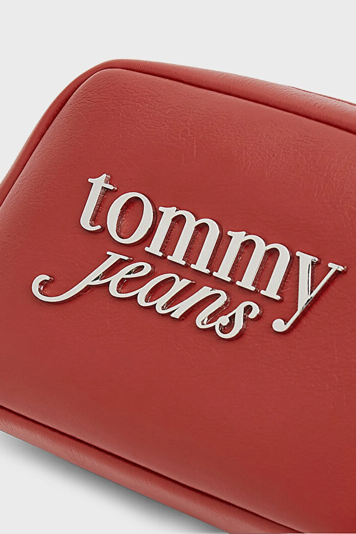 Tommy Jeans Logolu Ayarlanabilir Askılı Kadın Çanta AW0AW18785 XMP Kırmızı - 5