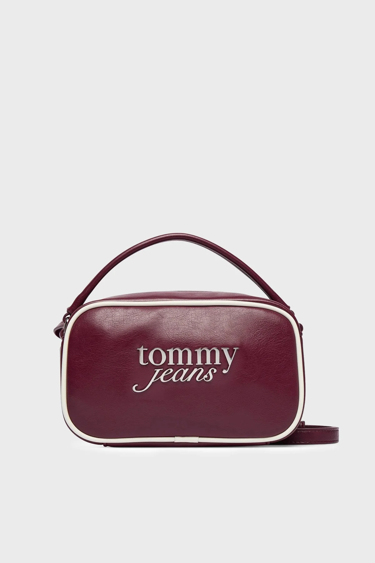 Tommy Jeans Logolu Ayarlanabilir Askılı Kadın Çanta AW0AW19053 H04 Kahve - 1