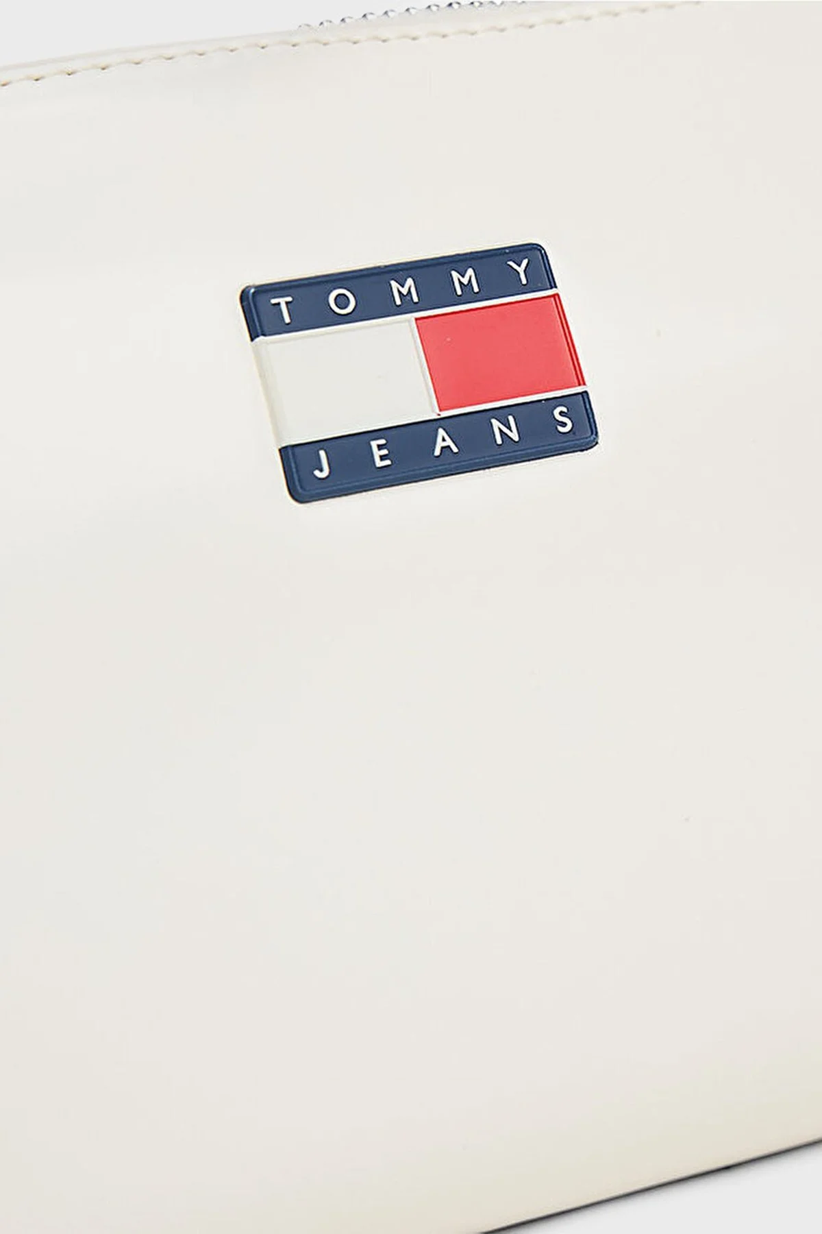 Tommy Jeans Logolu Ayarlanabilir Bayan Çanta AW0AW17866 YBI BEYAZ - 5