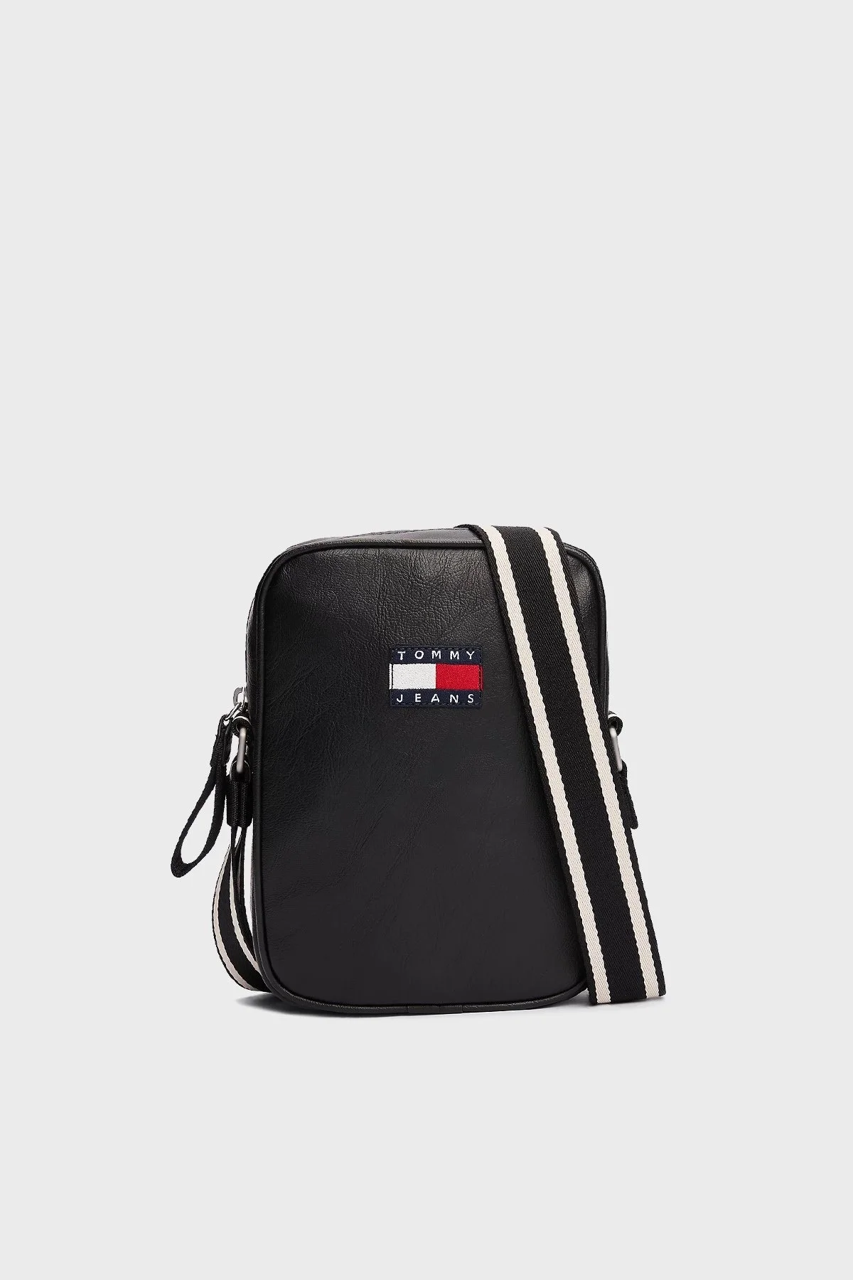 Tommy Jeans Logolu Ayarlanabilir Çapraz Askılı Erkek Çanta AM0AM12898 BDS SİYAH - 6