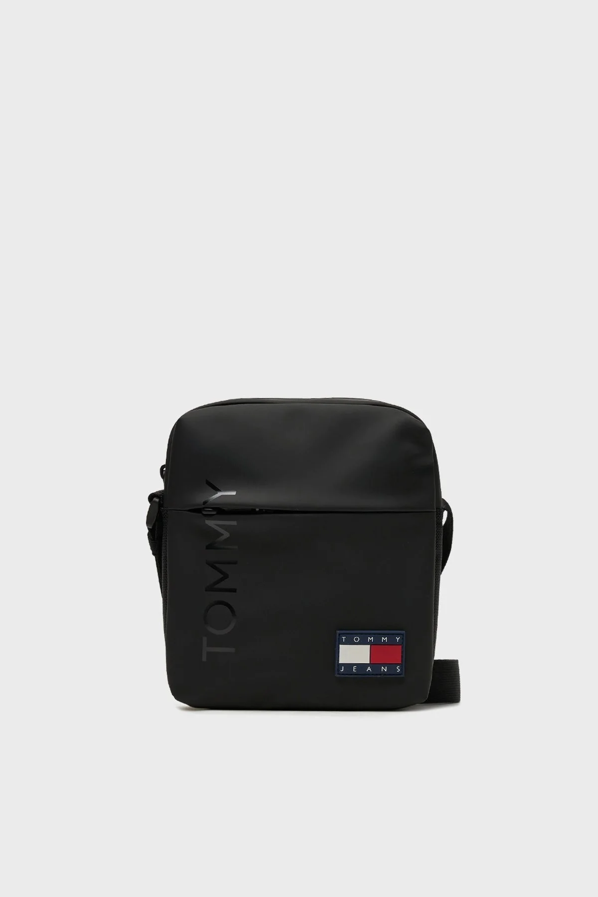Tommy Jeans Logolu Ayarlanabilir Çapraz Askılı Erkek Çanta AM0AM12902 BDS SİYAH - 1