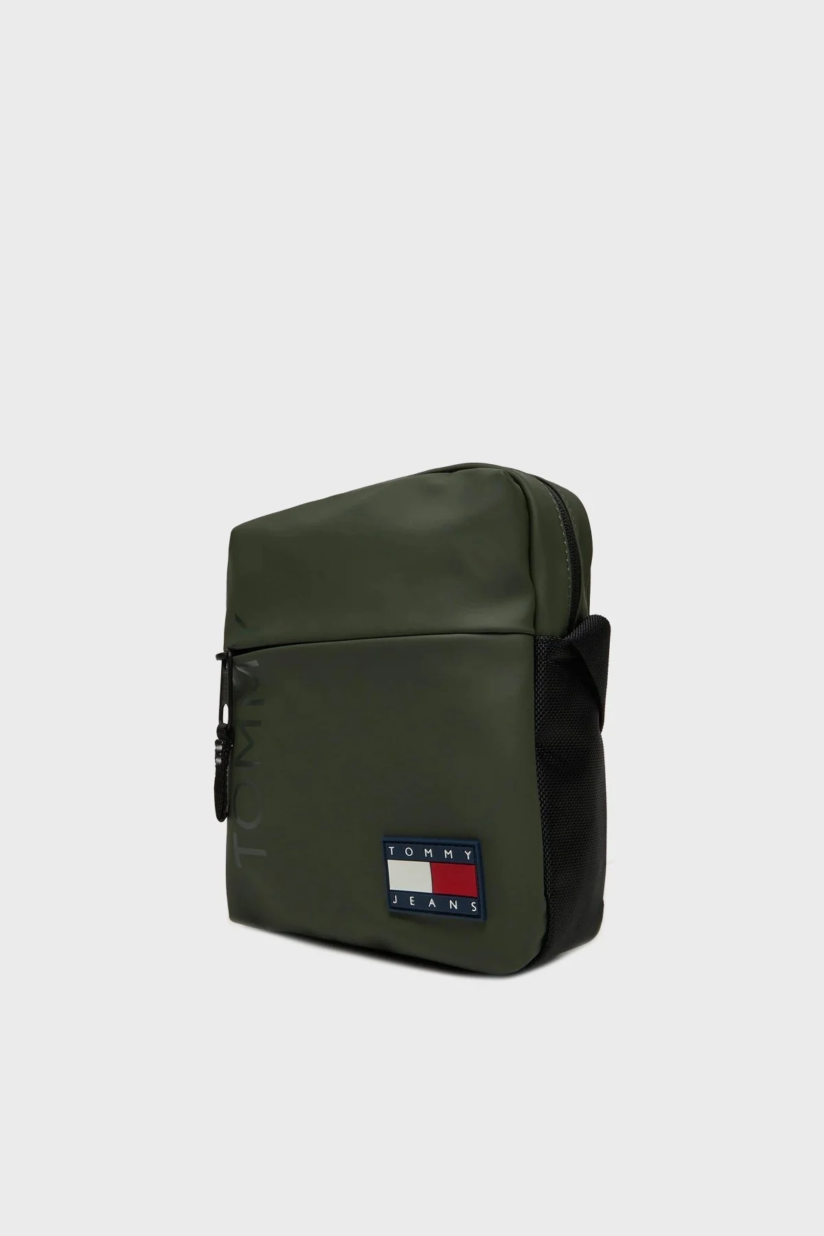 Tommy Jeans Logolu Ayarlanabilir Çapraz Askılı Erkek Çanta AM0AM12902 MRH KOYU YEŞİL - 3