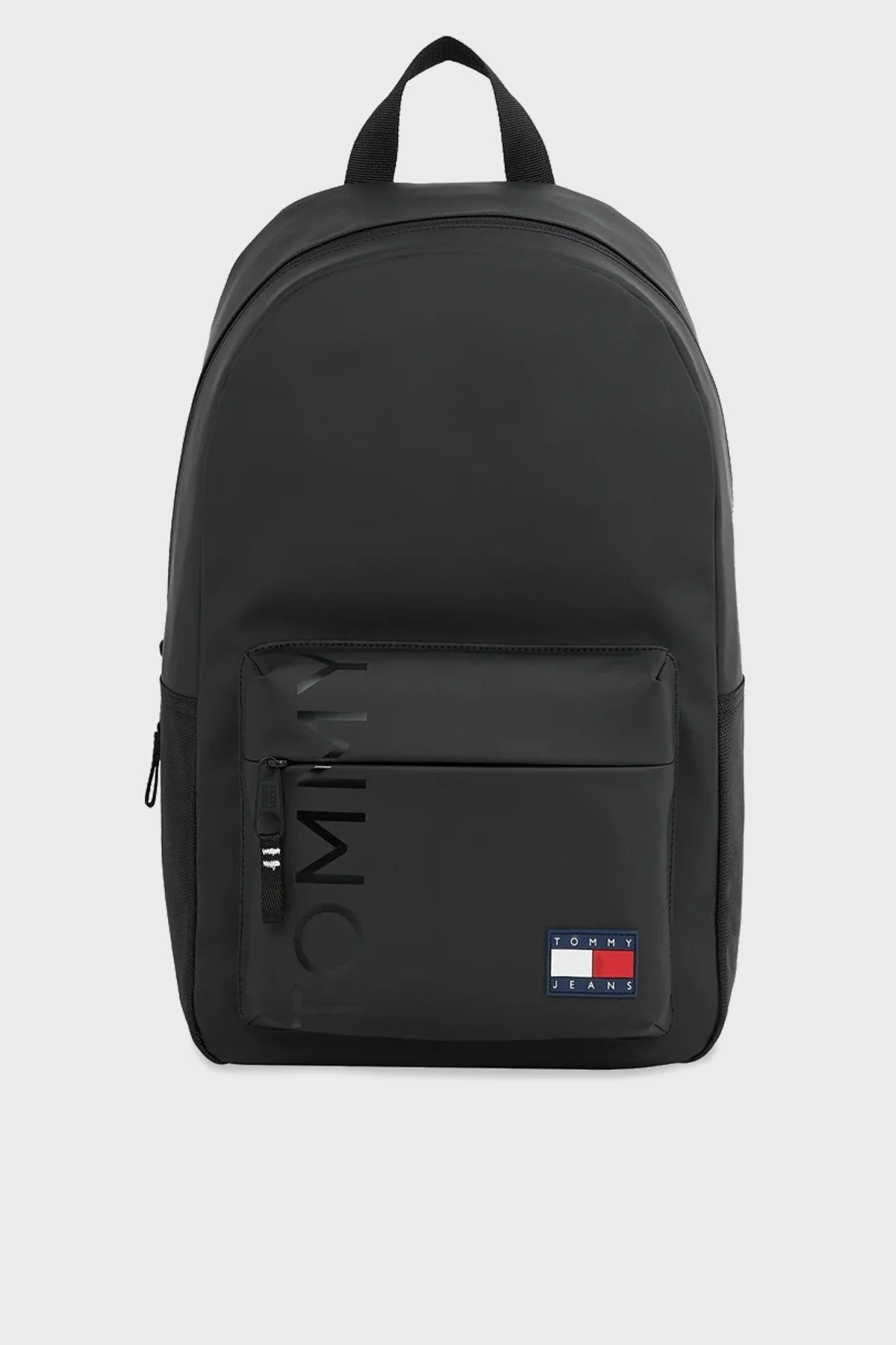 Tommy Jeans Logolu Ayarlanabilir Çift Askılı Erkek Sırt Çantası AM0AM12907 BDS SİYAH - 5