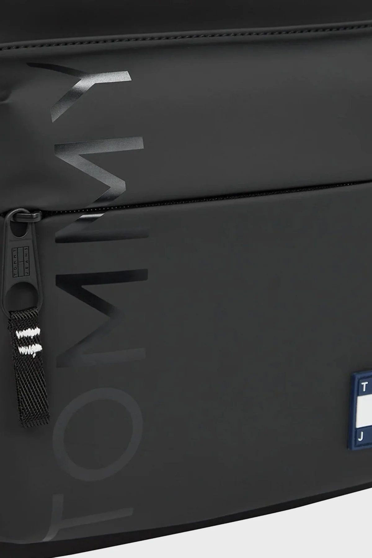 Tommy Jeans Logolu Ayarlanabilir Çift Askılı Erkek Sırt Çantası AM0AM12907 BDS SİYAH - 8