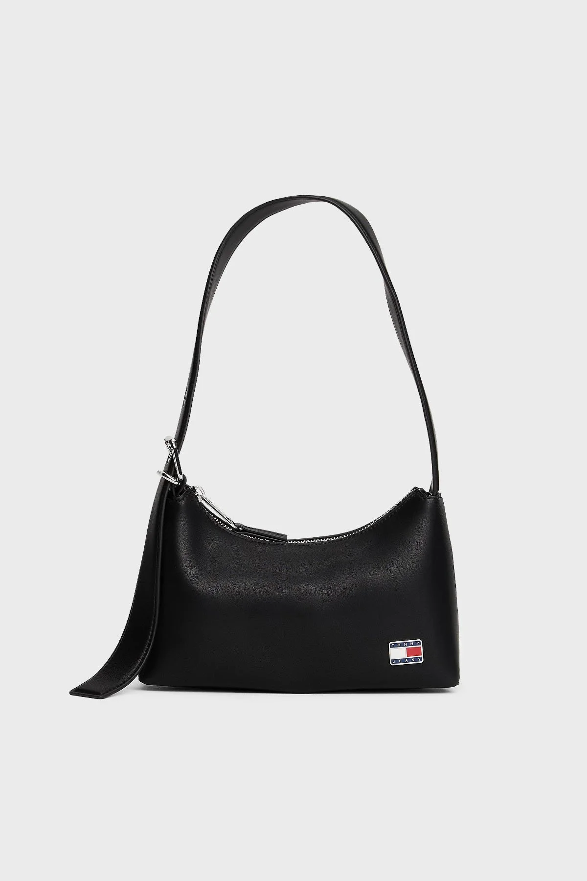 Tommy Jeans Logolu Ayarlanabilir Omuz Askılı Bayan Çanta AW0AW17873 BDS SİYAH - 1
