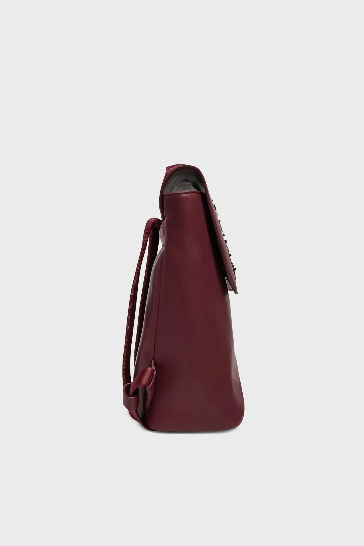 Tommy Jeans Logolu Ayarlanabilir Omuz Askılı Bayan Sırt Çantası AW0AW16506 VLP BORDO - 3