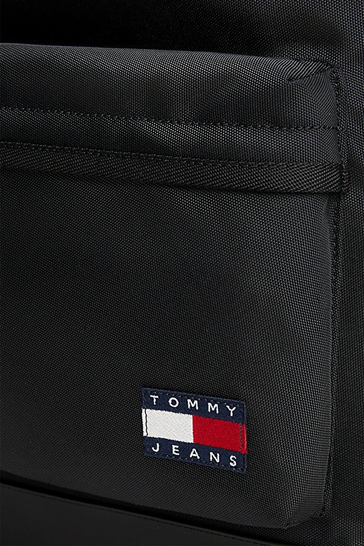 Tommy Jeans Logolu Ayarlanabilir Omuz Askılı Erkek Sırt Çantası AM0AM13400 BDS SİYAH - 4